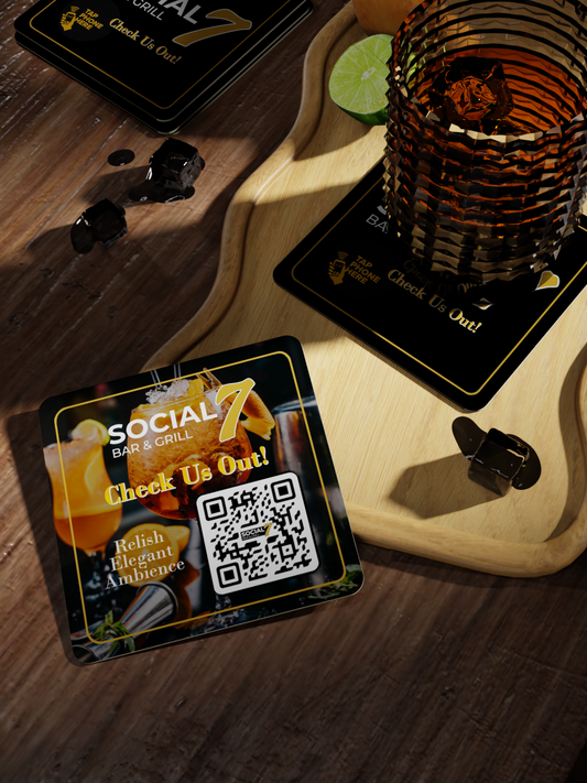 NFC Integrated Coaster (Access With One-Tap)
