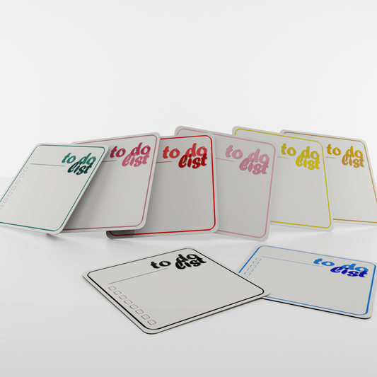 GLANCE Standard — Writable To-Do Coaster