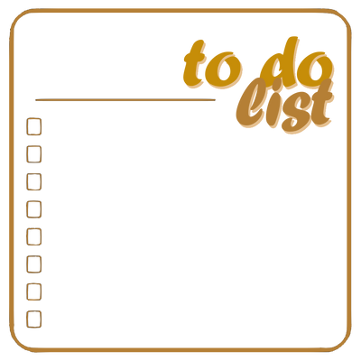 GLANCE Standard — Writable To-Do Coaster