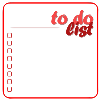 GLANCE Standard — Writable To-Do Coaster