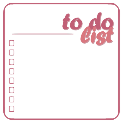 GLANCE Standard — Writable To-Do Coaster