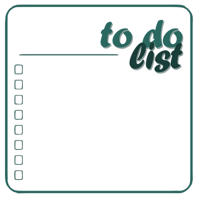 GLANCE Standard — Writable To-Do Coaster